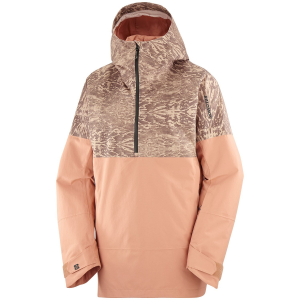 Women's Salomon Bashley Anorak Jacket 2026 in Orange size Small | Polyester