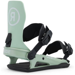 Women's Ride CL-6 Snowboard Bindings 2026 in Green size Small | Nylon/Aluminum