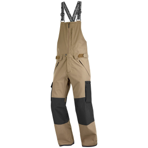 Salomon Transfer Bibs Men's 2026 in Khaki size Small | Elastane/Polyester