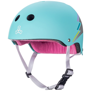 Triple 8 The Certfied Sweatsaver Skateboard Helmet 2026 in Blue size X-Small/Small