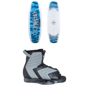 Kid's Connelly Surge WakeboardKids' 2025 - 125 Package (125 cm) + S/M Mens size 125/S/M | Lycra