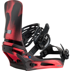 Burton Cartel X Snowboard Bindings 2026 in Red size Medium | Aluminum