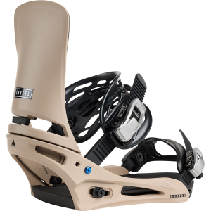Burton Cartel Snowboard Bindings 2026 in Khaki size Medium | Aluminum