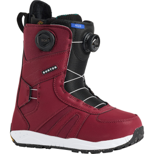 Women's Burton Felix Boa Snowboard Boots 2026 in Red size 8