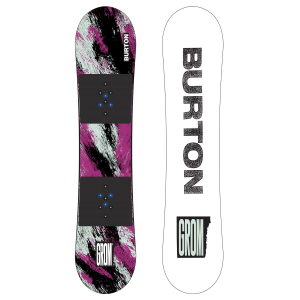 Kid's Burton Grom Snowboard 2026 in Purple size 130