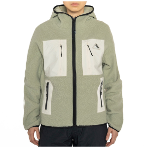 Armada Furtherance Fleece Jacket Unisex 2025 in Green size Small | Lycra/Polyester