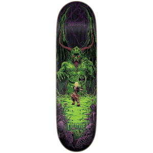 Creature Russell Swamp Pro Skateboard Deck 2026 size 8.6