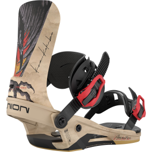 Union Atlas Pro Snowboard Bindings 2026 in Khaki size Medium | Nylon/Aluminum