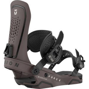 Union Force Snowboard Bindings 2026 in Brown size Medium | Plastic