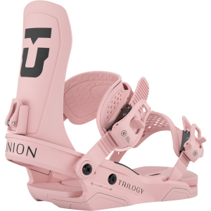 Women's Union Trilogy Snowboard Bindings 2026 in Pink size Medium | Plastic