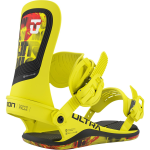 Union Ultra Snowboard Bindings 2026 in Yellow size Medium | Nylon