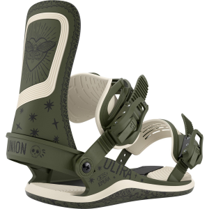 Women's Union Ultra Snowboard Bindings 2026 in Green size Medium | Nylon