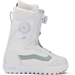 Women's Vans Encore Pro Snowboard Boots 2026 in White size 8 | Nylon/Wool/Neoprene
