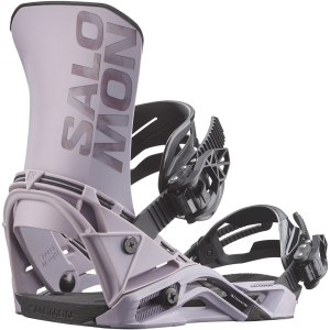 Salomon District Snowboard Bindings 2026 in Purple size Large