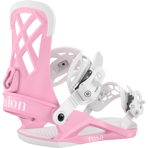 Women's Union Rosa Snowboard Bindings 2026 in Pink size Medium