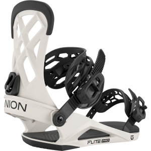 Union Flite Pro Snowboard Bindings 2026 in White size Small