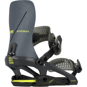 Rome Katana FW Snowboard Bindings 2026 in Blue size Medium/Large | Nylon/Aluminum