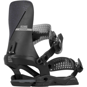 Women's Rome Katana AW Snowboard Bindings 2026 in Black size Medium/Large | Nylon/Aluminum