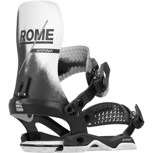 Rome Katana AW Snowboard Bindings 2026 in Black size Medium/Large | Nylon/Aluminum