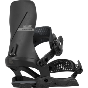 Rome Katana AW Snowboard Bindings 2026 in Black size Small | Nylon/Aluminum