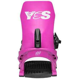 Women's Yes. Rebel Snowboard Bindings 2026 in Pink size Small | Nylon