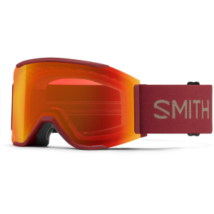Smith Squad MAG Low Bridge Fit Goggles 2026 in Red