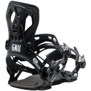 GNU Psych Snowboard Bindings 2026 in Black size Small | Aluminum