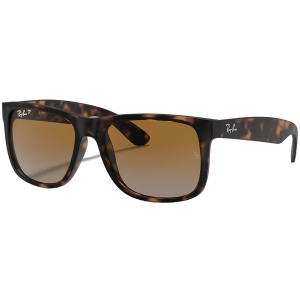 Ray Ban Justin 55 Sunglasses 2025 in Brown | Rubber/Plastic
