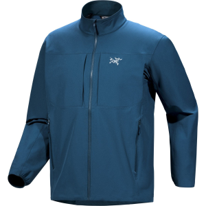 Arc'teryx Gamma Softshell Jacket Men's 2026 in Blue size 2X-Large | Nylon/Elastane/Polyester