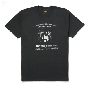 Seager x Waylon Jennings Dumb Ugly T-Shirt Men's 2025 in Black size X-Large | Cotton