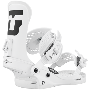 Women's Union Trilogy Classic Snowboard Bindings 2026 in White size Small
