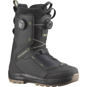 Salomon Echo Dual Boa Snowboard Boots 2026 in Black size 10 | Wool/Rubber