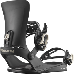 Salomon EDB X Snowboard Bindings 2026 in Black size Medium | Nylon