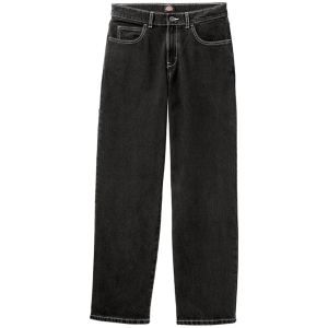 Women's Dickies Herndon Denim Regular Pants 2025 in Black size 30" | Cotton/Denim