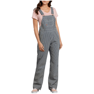 Women's Dickies Relaxed Fit Bib Overalls 2025 in Blue size Medium | Cotton