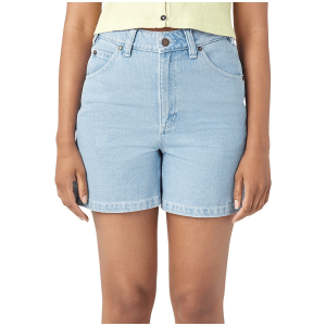 Women's Dickies Denim Shorts 2025 in Blue size 27" | Spandex/Cotton/Polyester