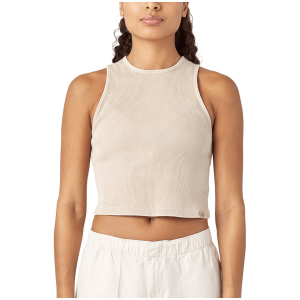 Women's Dickies Newington Tank Top 2025 in White size X-Small | Cotton