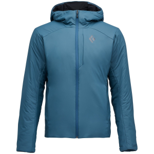 Black Diamond First Light Stretch Hoodie Men's 2026 Blue size Large | Nylon/Elastane/Polyester