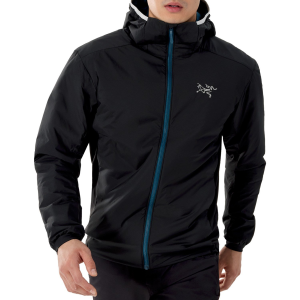 Arc'teryx Atom Hoodie Men's 2026 in Black size X-Small | Nylon/Elastane/Polyester