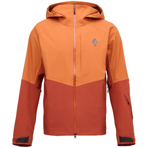 Black Diamond Recon Stretch Shell Jacket Men's 2026 Orange size Large | Nylon
