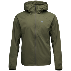 Black Diamond Alpine Start Hoodie Men's 2026 Green size Large | Nylon/Elastane