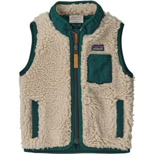 Kid's Patagonia Retro-X Vest Infants' 2025 in Khaki size 12M-18M | Polyester/Plastic