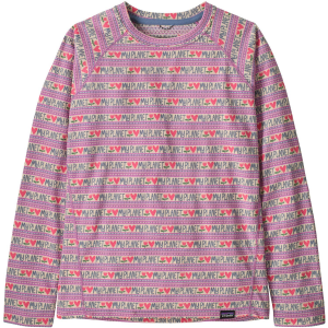 Kid's Patagonia Capilene Midweight Crew 2025 in Purple size X-Large | Polyester