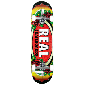 Real Rose Oval DLX Skateboard Complete 2026 size 7.75
