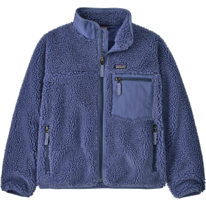 Kid's Patagonia Retro-X Jacket 2025 in Blue size X-Small | Polyester/Plastic