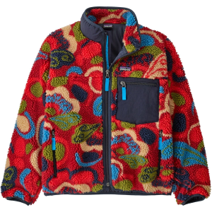 Kid's Patagonia Retro-X Jacket 2025 in Red size Large | Polyester/Plastic
