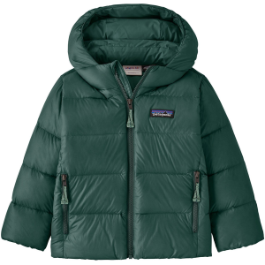 Kid's Patagonia Hi-Loft Down Sweater Hoodie Toddlers' 2026 in Green size 2T | Nylon/Spandex/Polyester