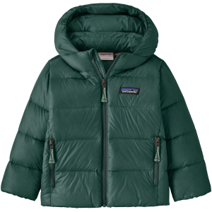 Kid's Patagonia Hi-Loft Down Sweater Hoodie Toddlers' 2026 in Green size 4T | Nylon/Spandex/Polyester
