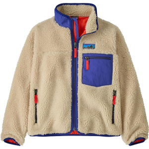 Kid's Patagonia Retro-X Jacket 2025 in Khaki size Large | Polyester/Plastic