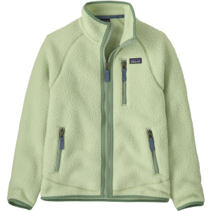 Kid's Patagonia Retro Pile Fleece Jacket 2025 in Green size X-Small | Polyester